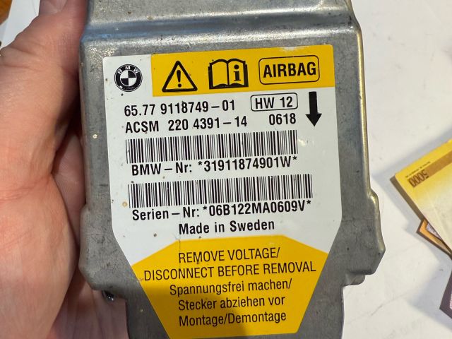 bontott BMW 6 Légzsák Elektronika