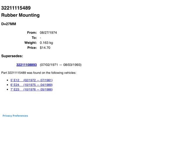 bontott BMW 6 Lengőkar Szilent