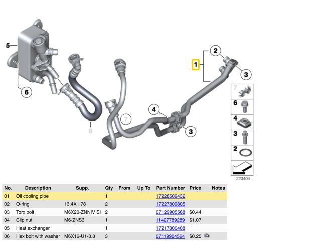 bontott BMW 7 Automata Váltó Olajhűtő