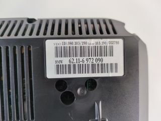 bontott BMW 7 Kilométeróra