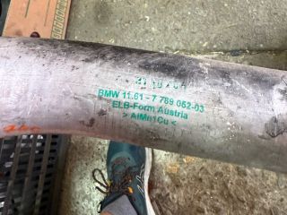 bontott BMW 7 Turbócső