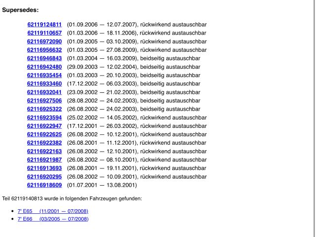 bontott BMW 7 Kilométeróra