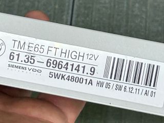 bontott BMW 7 Komfort Elektronika