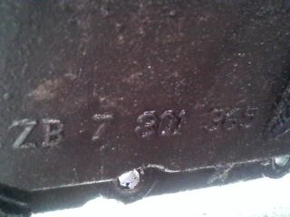 bontott BMW 7 Olajteknő