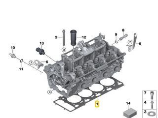 bontott BMW 7 Hengerfej Tömítés