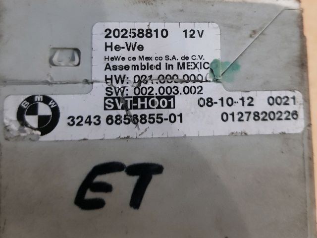 bontott BMW 7 Szervó Szivattyú Elektronika