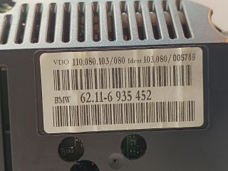 bontott BMW 7 Kilométeróra