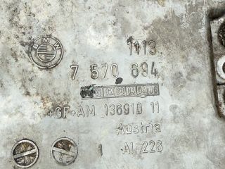 bontott BMW 7 Olajteknő