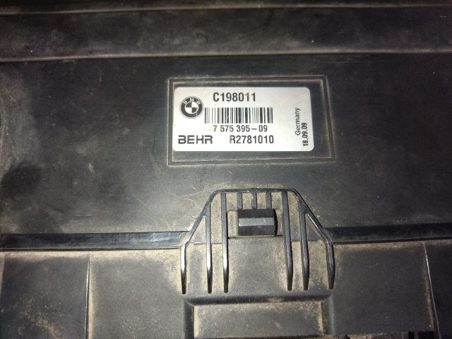 bontott BMW 7 Hűtő Ventilátor(ok), Radiátor(ok) Szett