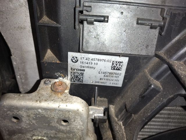 bontott BMW 7 Hűtő Ventilátor(ok), Radiátor(ok) Szett