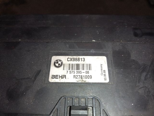 bontott BMW 7 Hűtő Ventilátor(ok), Radiátor(ok) Szett