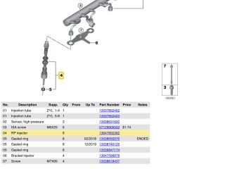 bontott BMW 7 Porlasztó (1 db)
