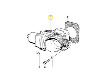 bontott BMW 7 Fojtószelep (Elektromos)