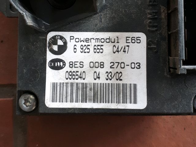bontott BMW 7 Akkumulátor Vezérlő Panel