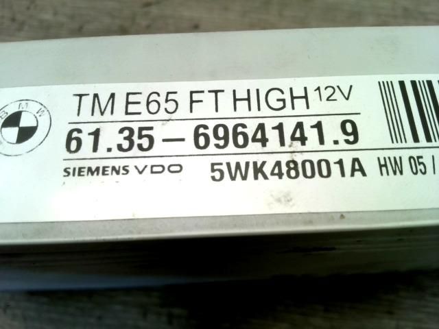 bontott BMW 7 Bal első Ajtó Vezérlőegység