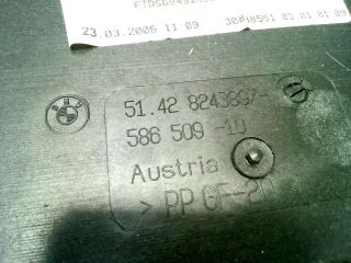 bontott BMW 7 Bal hátsó Ajtó Szigetelés