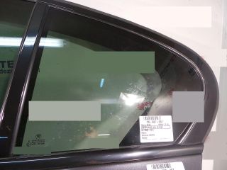 bontott BMW 7 Bal hátsó Fixüveg (Ajtóban)