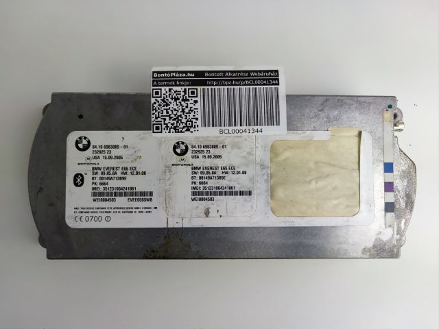 bontott BMW 7 Bluetooth Elektronika