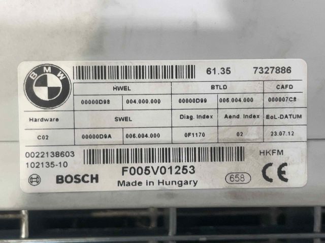 bontott BMW 7 Elektronika (Magában)