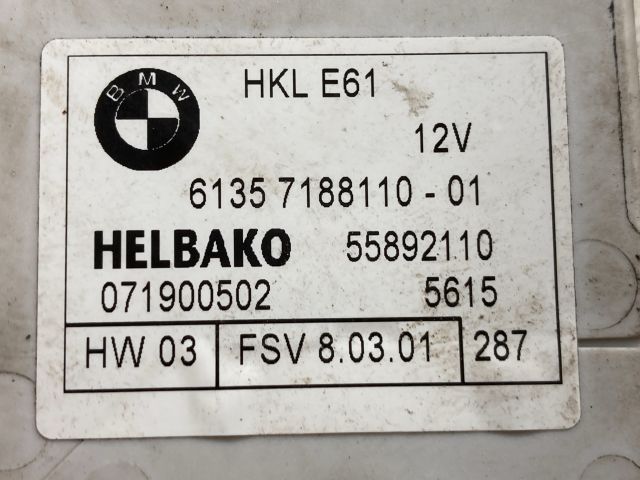 bontott BMW 7 Elektronika (Magában)