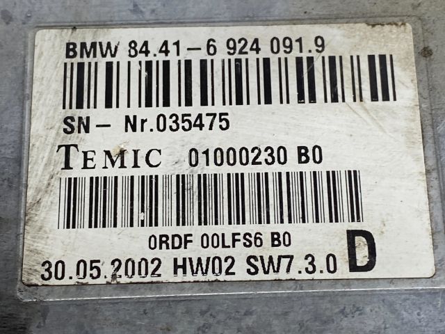 bontott BMW 7 Elektronika (Magában)