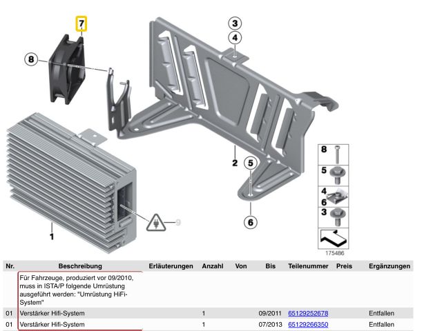 bontott BMW 7 Előtét Ellenállás Hűtőventilátor