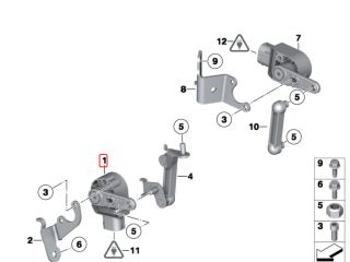 bontott BMW 7 Első Xenon Szintszabályzó Jeladó