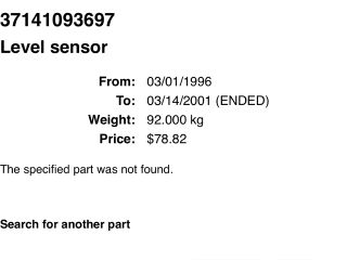 bontott BMW 7 Első Xenon Szintszabályzó Jeladó