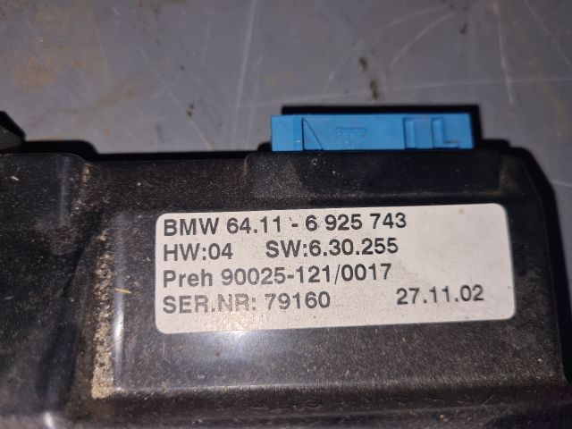 bontott BMW 7 Fűtéskapcsoló (digit klímás)
