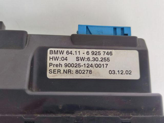 bontott BMW 7 Fűtéskapcsoló (digit klímás)