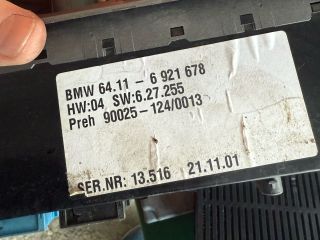 bontott BMW 7 Fűtéskapcsoló (digit klímás)