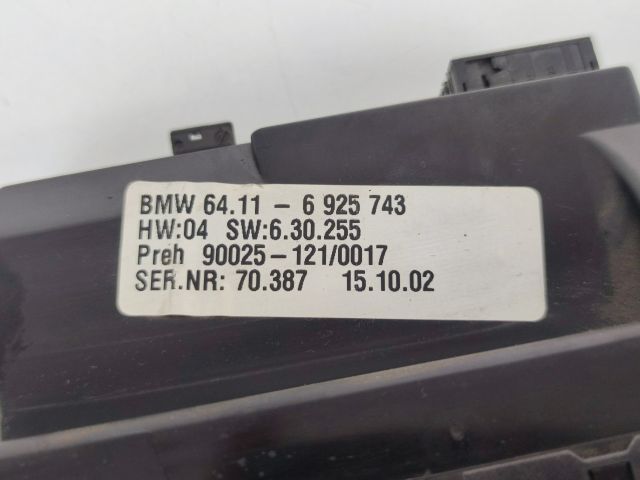 bontott BMW 7 Fűtéskapcsoló (digit klímás)