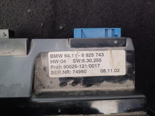 bontott BMW 7 Fűtéskapcsoló