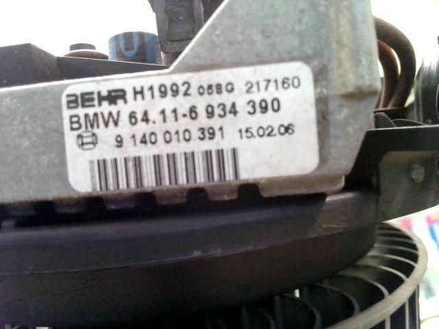 bontott BMW 7 Fűtőmotor (Klímás)