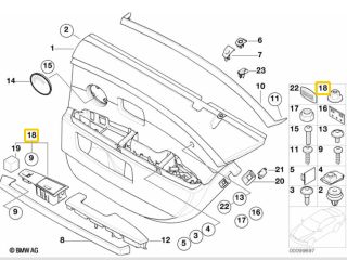 bontott BMW 7 Hátsó Hamutartó