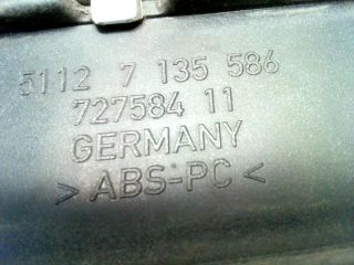 bontott BMW 7 Jobb hátsó Lökhárító Díszléc