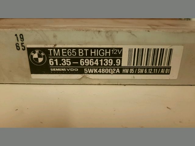 bontott BMW 7 Komfort Elektronika