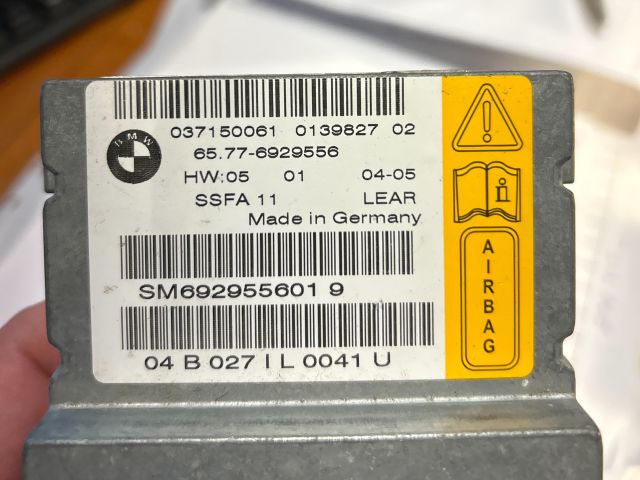 bontott BMW 7 Légzsák Elektronika