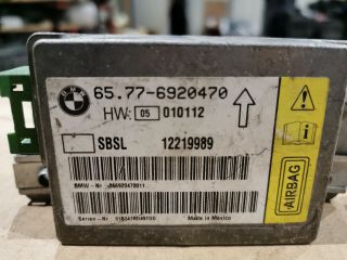 bontott BMW 7 Légzsák Elektronika