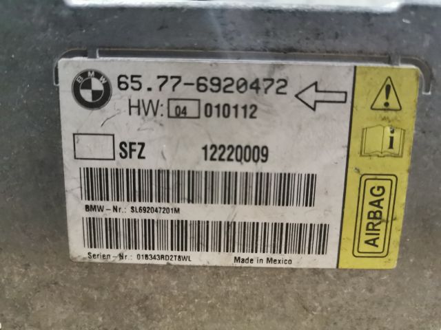 bontott BMW 7 Légzsák Elektronika