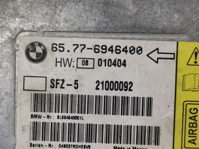 bontott BMW 7 Légzsák Elektronika