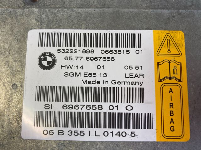 bontott BMW 7 Légzsák Elektronika