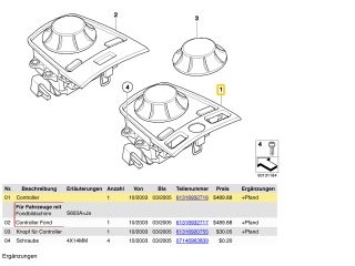 bontott BMW 7 Navigáció Elektronika
