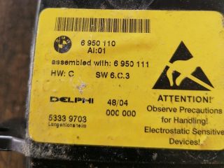 bontott BMW 7 Telefon Elektronika