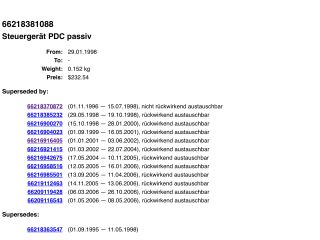 bontott BMW 7 Tolatóradar Elektronika
