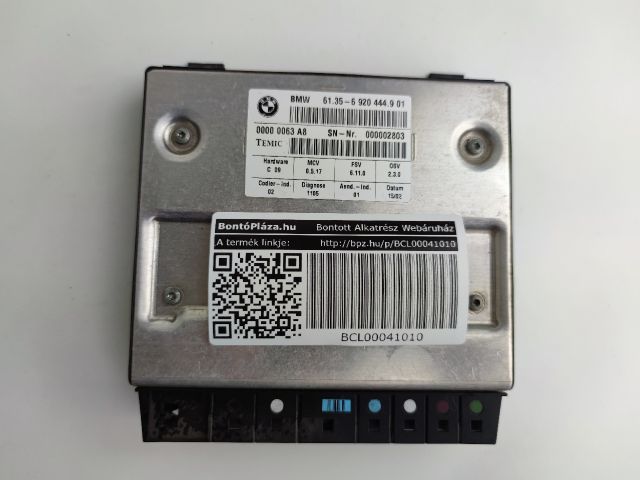 bontott BMW 7 Ülés Elektronika