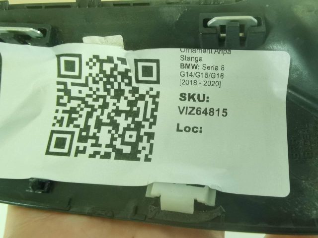 bontott BMW 8 Bal első Sárvédő Díszléc