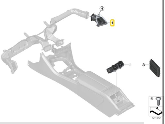 bontott BMW 8 Bal Szellőző