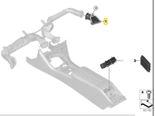 bontott BMW 8 Bal Szellőző