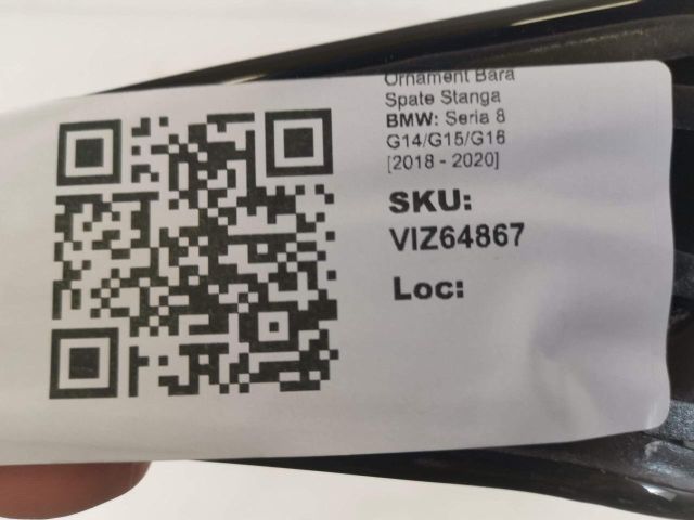 bontott BMW 8 Hátsó Lökhárító Díszléc